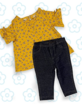 Conjunto niña Carters talla: 9 meses