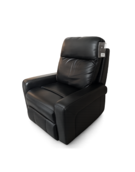 SILLON RECLINABLE MANUAL NEGRO