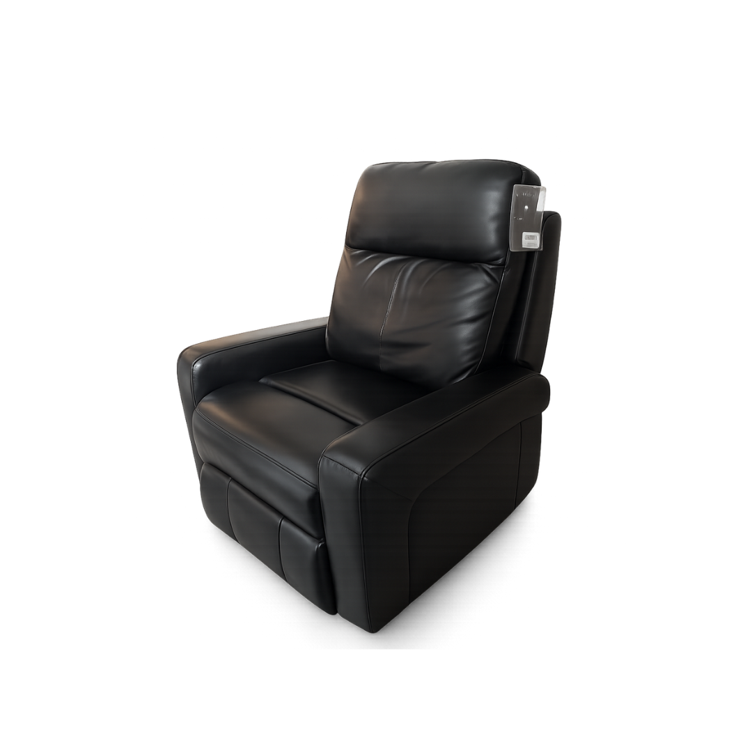 SILLON RECLINABLE MANUAL NEGRO