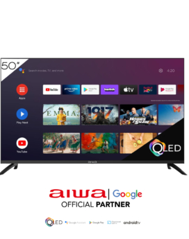 TELEVISOR AIWA 50 QLED UHD 4K/FLAT SMART/3840Ã—2160