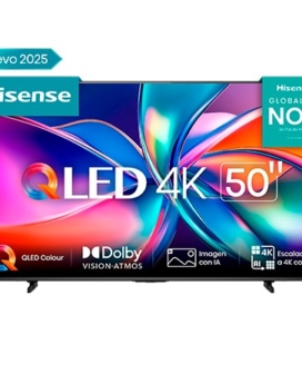 TELEVISOR HISENSE 50 QLED/4K FLAT SMART/3840Ã—2160
