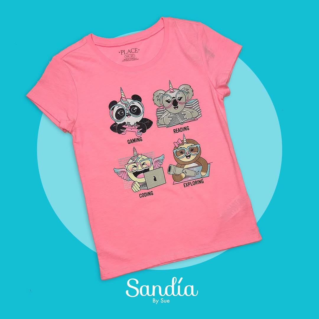 Tshirt niña Children Place talla: 5-6