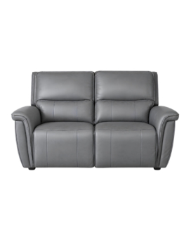 SOFA RECLINABLE ELECTRICO DE 2 PLAZAS GRIS