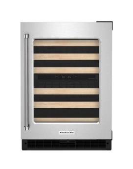 VINERA EMPOTRABLE KITCHENAID/24/CAPACIDAD DE 46 BOTELLAS