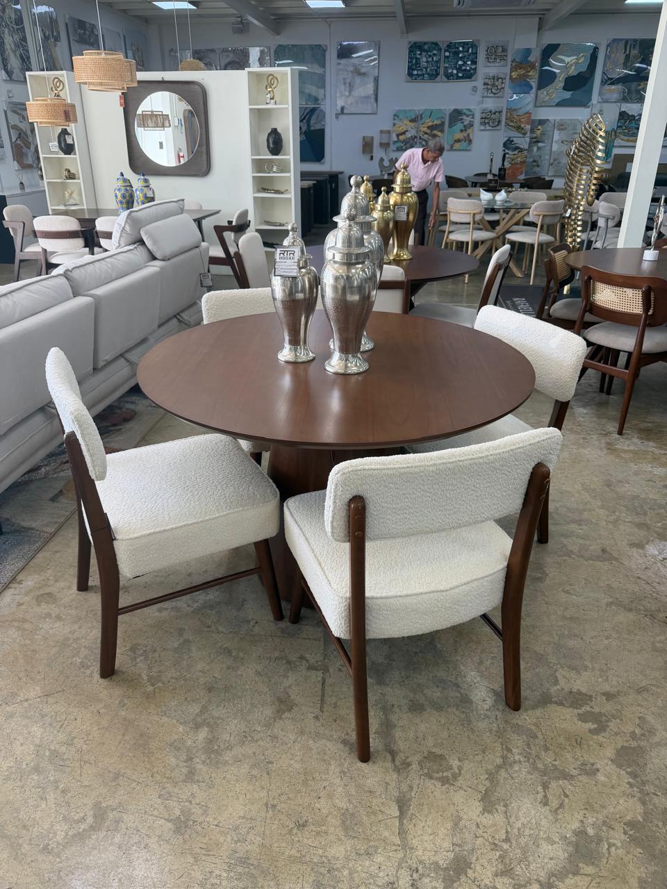 COMEDOR REDONDO 4 SILLAS