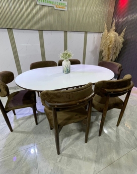 JUEGOS DE COMEDOR MINIMALISTA (6 SILLAS)