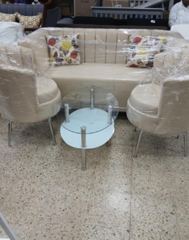 JUEGO DE SALA TIPO FLOR