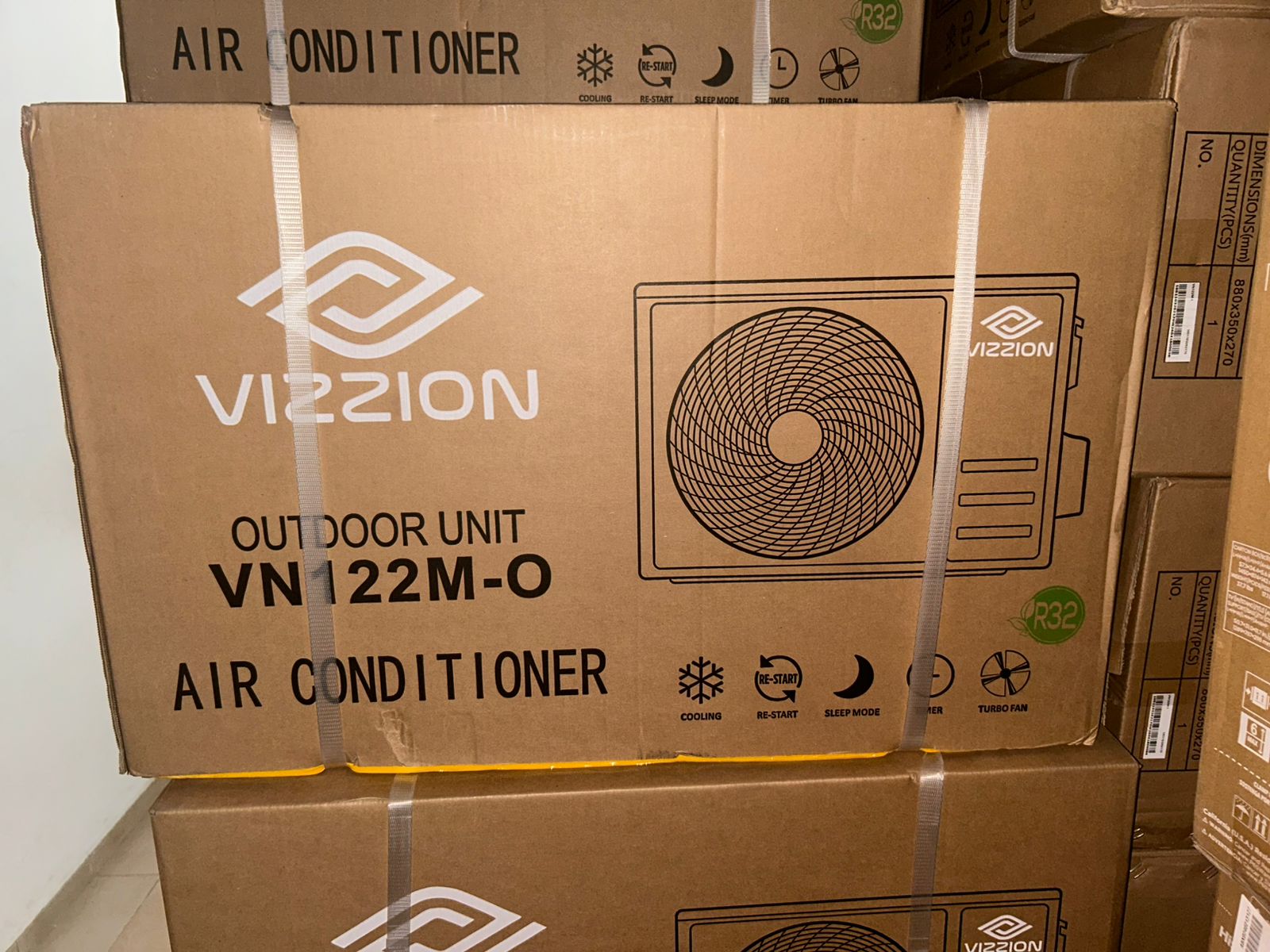 AIRE ACONDICIONADO VIZZION CONVENCIONALES 12BTU12,000 BTU