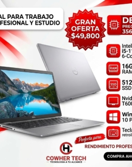 OFERTA LAPTO DELL.. MAXIMA POTENCIA Y RENDIMIENTO AL MAXIMO