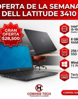 LAPTO DELL SUPER AGIL Y CONFIABLE 14.