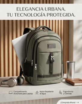 MOCHILA PARA LAPTOP, MULTI FUNCIONAL EXCELENTE CALIDAD