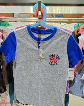 Tshirt niño Osh Kosh, tallas: 3T, 4T