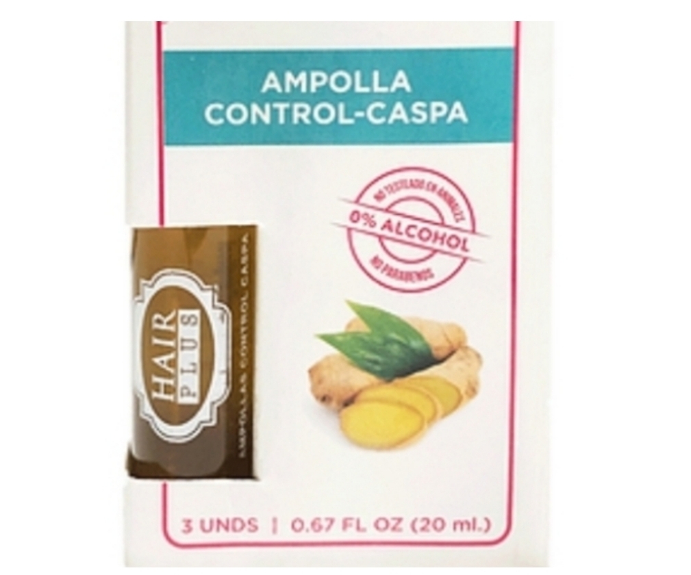 Ampollas Control Caspa x3