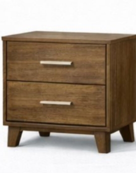 MESA DE NOCHE CONTEMPO 25- RUSTIC BROWN