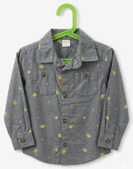Camisa niño m/l Gymboree talla: 3T