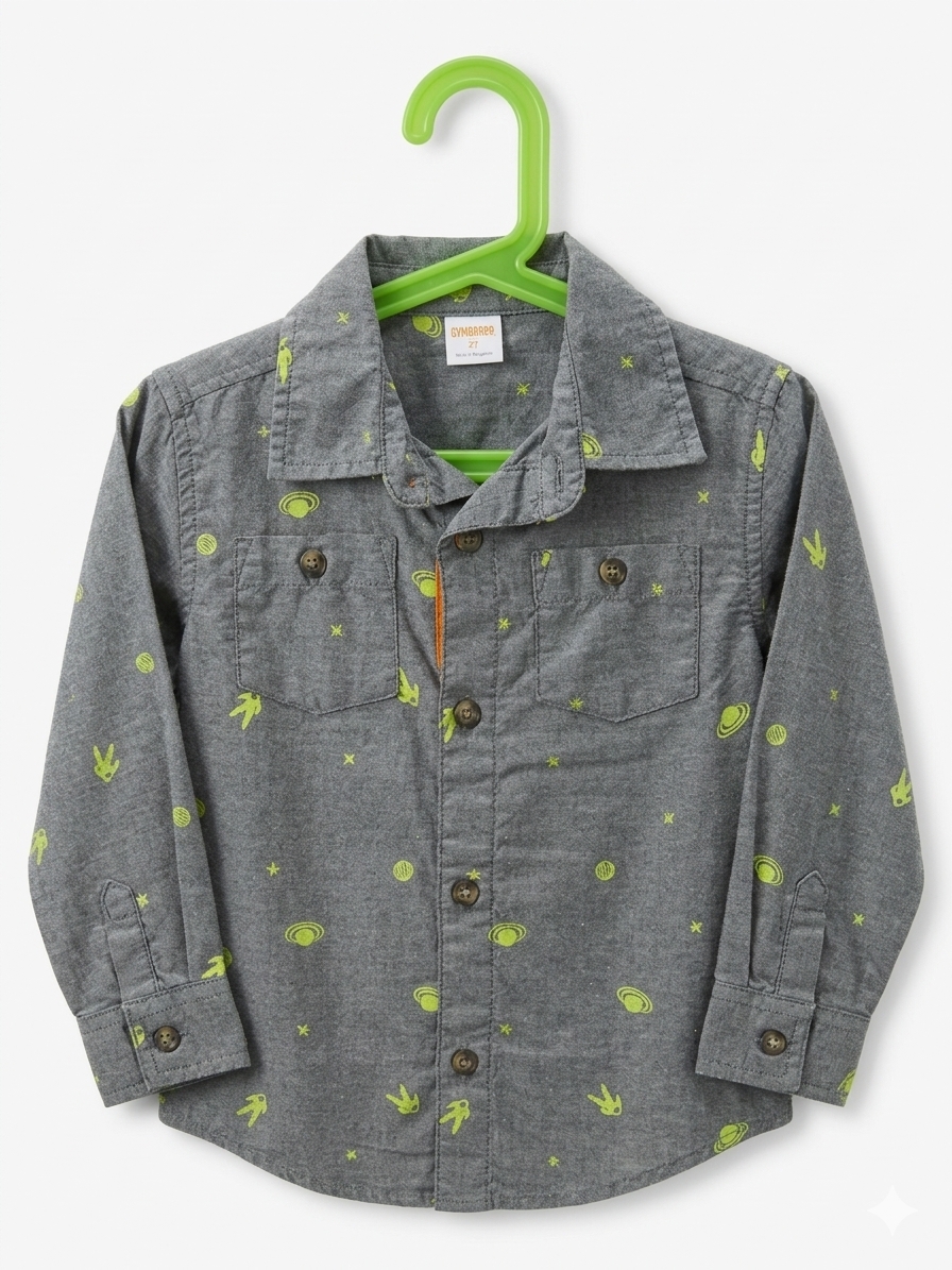 Camisa niño m/l Gymboree talla: 3T
