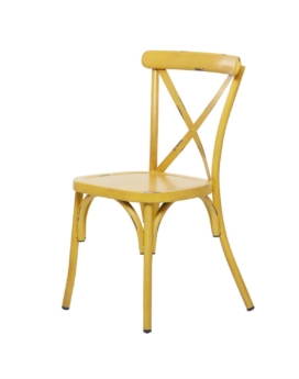 SILLA DE COMEDOR DE METAL