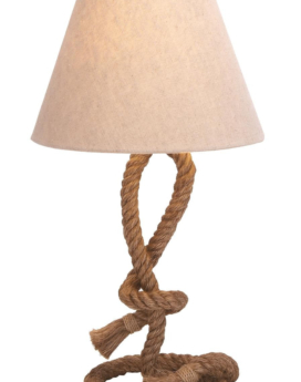 LAMPARA DE MESA DE CUERDA