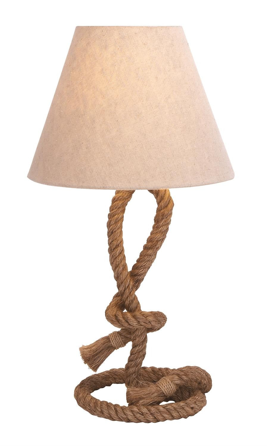 LAMPARA DE MESA DE CUERDA
