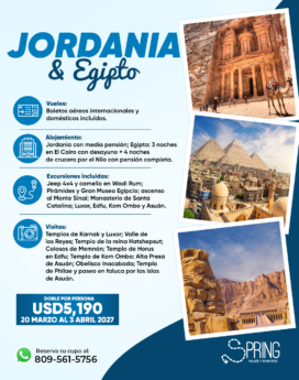 Jordania & Egipto