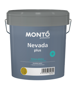 Cubeta (5GL) Pintura Acrílica Blanca - Monto Nevada Plus