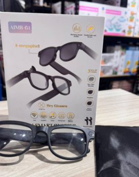 LENTES/GAFAS INTELIGENTES CON VIDEO (50 UND X CAJA)