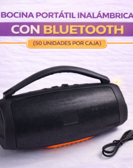 BOCINA PORTATIL INALÁMBRICA CON BLUETOOTH (50 UND X CAJA) BOONSBOX3