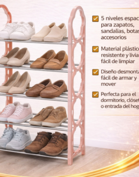 ZAPATERA 4 NIVELES 8803-4B (40 UND X CAJA)