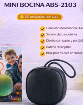 MINI BOCINA ABS-2103  (60 UND X CAJA)