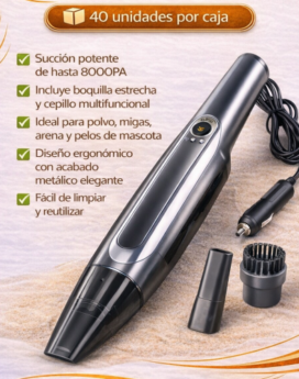 ASPIRADORA PORTATIL (40 UND X CAJA)