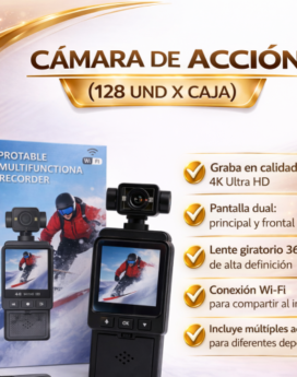 CAMARA DE ACCIÓN (128 UND X CAJA)