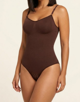 BODY MAGICO, BODY VIRAL TICKTOK MSN-1  TALLA 2XL/MARRÓN