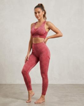 SET DEPORTIVO / PANTALON LARGO ABC221 ROJO