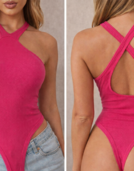BODY DEPORTIVO 816 ROSADO OSCURO