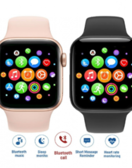 RELOJ/ SMARTWATCH T500 NEGRO (50 UND X CAJA)