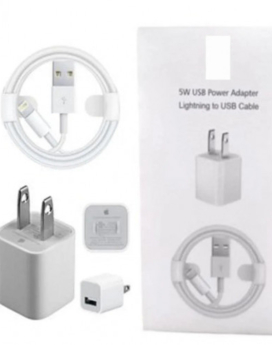 CARGADOR DE IPHONE LIGHTING (300 UND X CAJA)