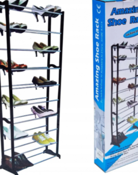 ORGANIZADOR DE ZAPATOS 10 NIVELES (12 UND X CAJA)