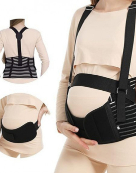 FAJA DE MATERNIDAD CON TIRANTAS AJUSTABLES (100 UND X CAJA) JHM68057