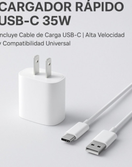CARGADOR USB-C 35W