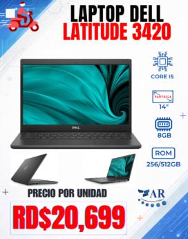 LAPTOP DELL LATITUDE 3420 (SEMI NUEVA)