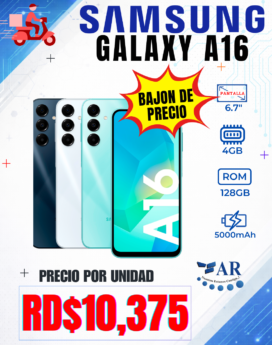 CELULAR SAMSUNG GALAXY A16, 128GB