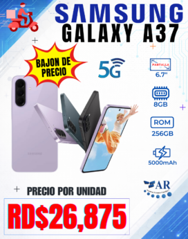 CELULAR SAMSUNG GALAXY A37, 256GB