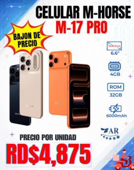 CELULAR M-HORSE M17 PRO, 32GB