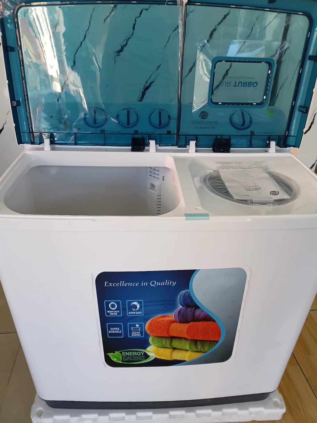 LAVADORA ACR 15.5KG34.1LB