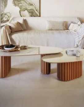 MESA CENTRO LIVING P OFF WHITE