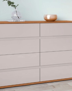 GAVETERO LOOP AMENDOA CLEAN/ OFF WHITE