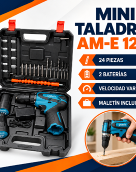 MINI TALADRO INALÁMBRICO 12V