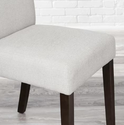 SET 2 SILLAS DE COMEDOR BANTORD BEIGE RIVERBED MADERA MARRON SABLE - Imagen 4