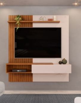 PAINEL TITO OFF WHITE/FREIJO