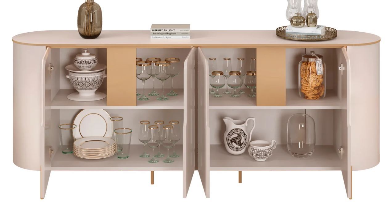 BUFFET CLEO OFF WHITE/OFF WHITE - Imagen 4